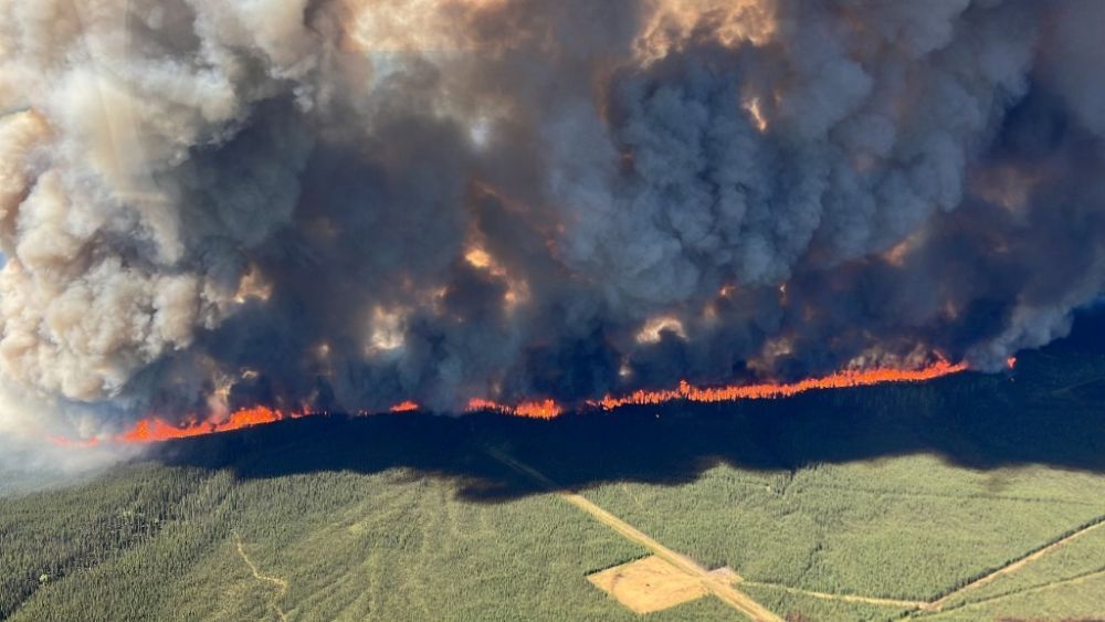 大风将加拿大野火产生的烟雾吹向美国南部，影响了空气质量